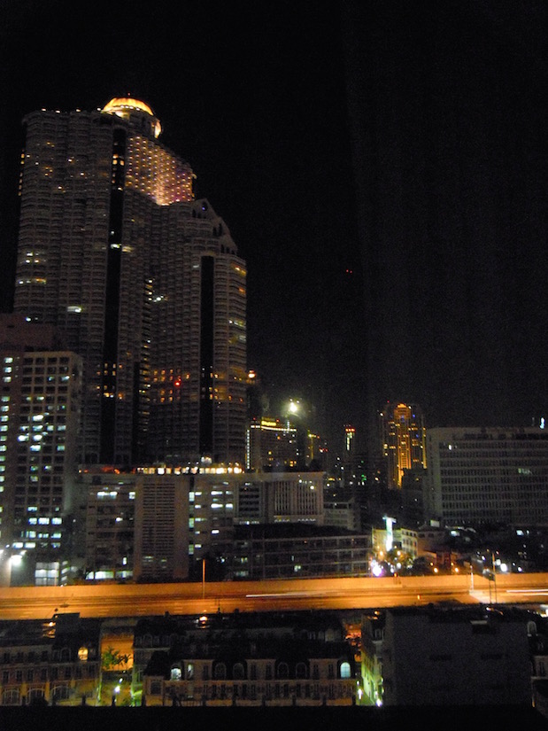 Bangkok State Tower: Blick aus unserem Hotelzimmer