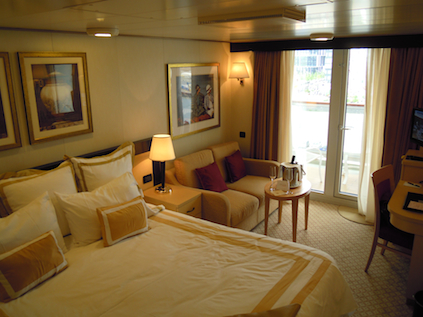 Unsere Außenkabine auf Cunard's Queen Elizabeth