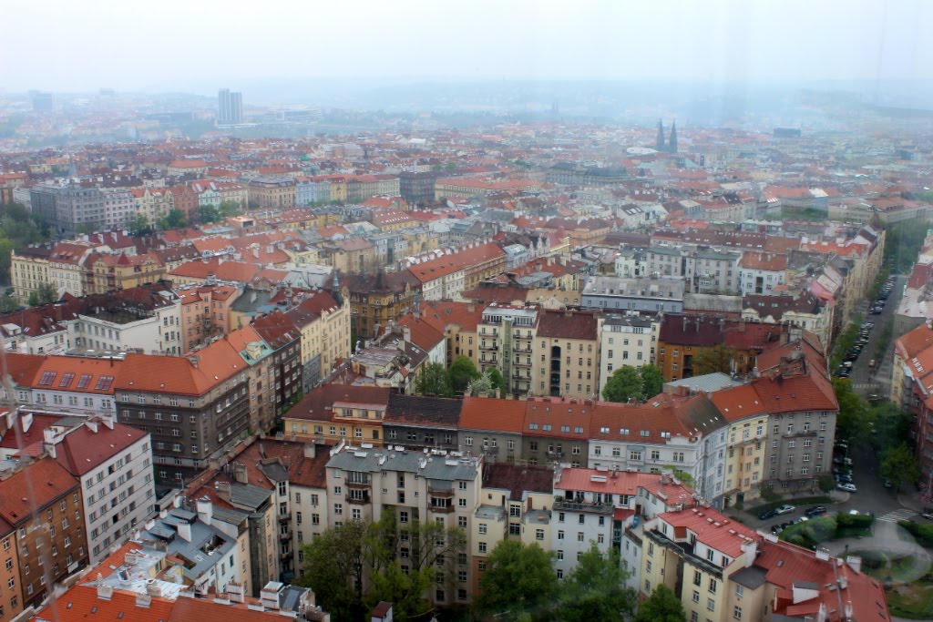 Aussicht vom Prager Fernsehturm