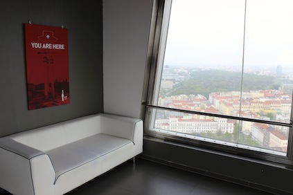 TV Turm Prag - Aussichtsplattform