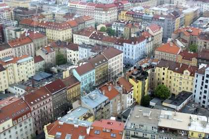 Prager Fernsehturm Aussicht