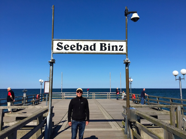 Seebrücke in Binz auf Rügen