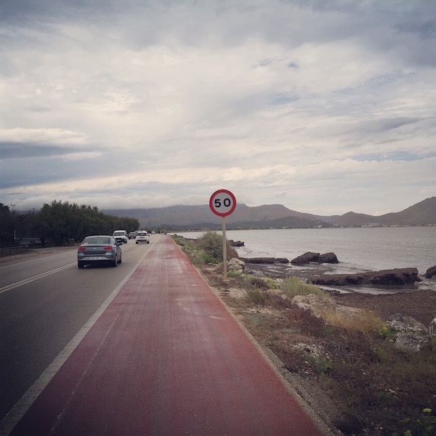 Mallorca-Radtour von Port d'Alcudia nach Port de Pollenca