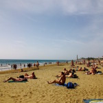 Schwule Männer am schwulen Strand auf Gran Canaria