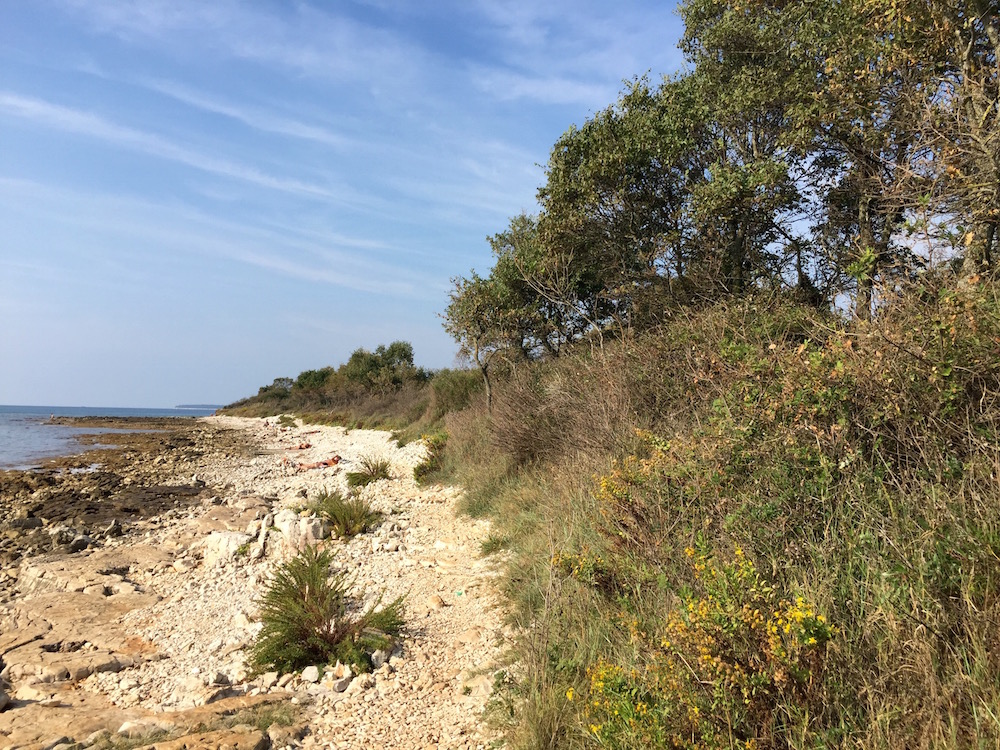 Gay Beach in Porec: Cruising Area für schwule Männer in Kroatien