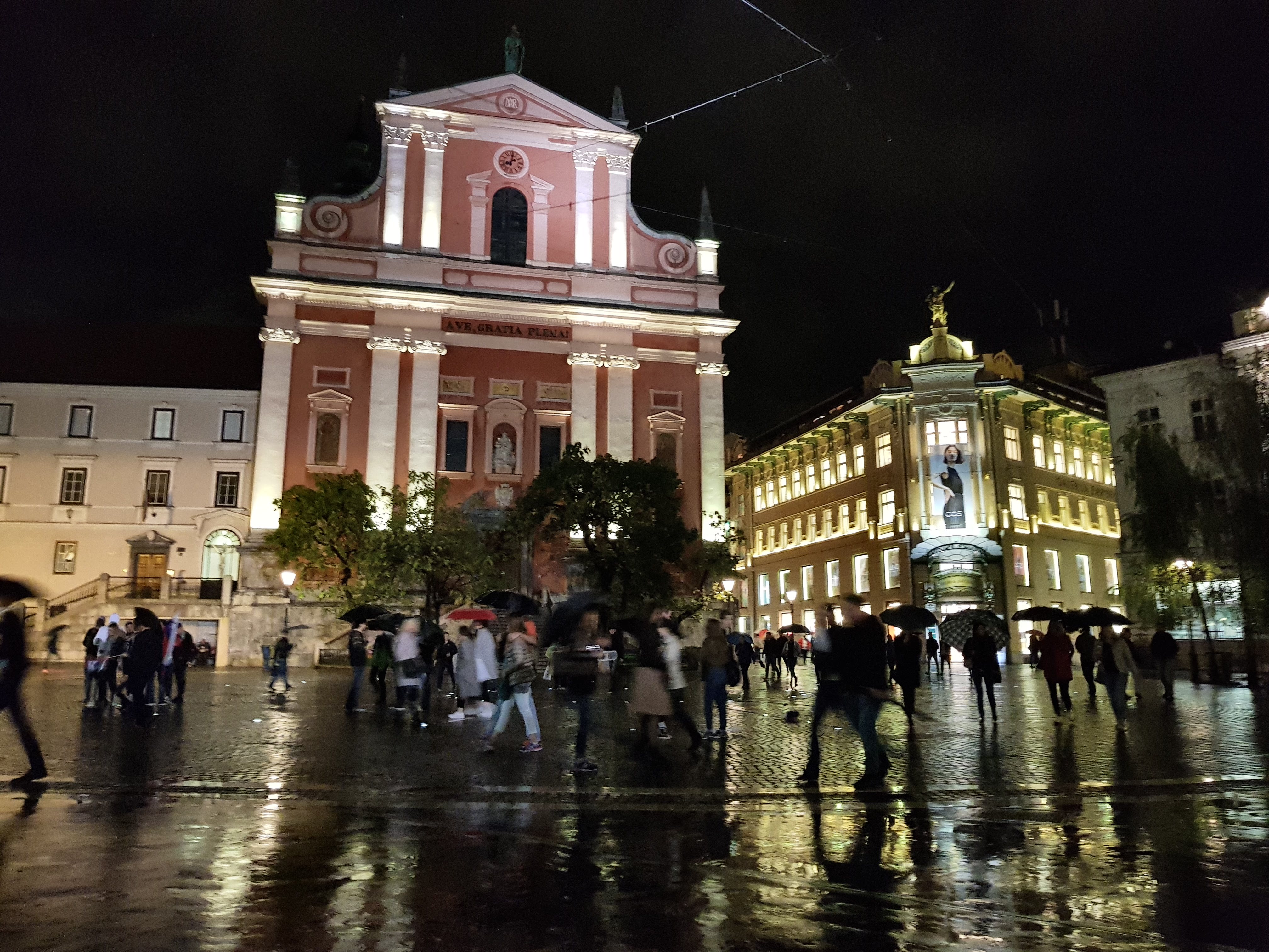 Städtereise nach Ljubljana im Regen