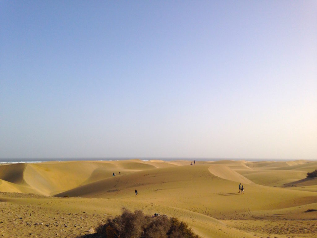 Gayurlaub in Spanien: Cruising Area in den Dünen von Maspalomas