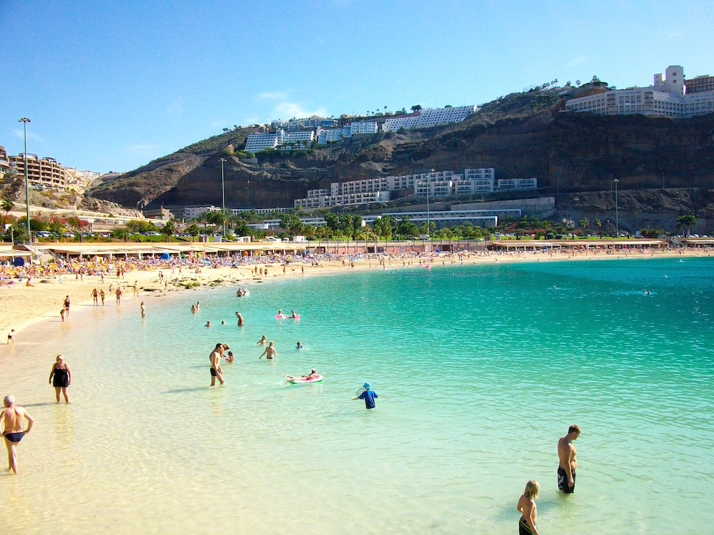 Amadores Beach zählt zu den schönsten Stränden auf Gran Canaria