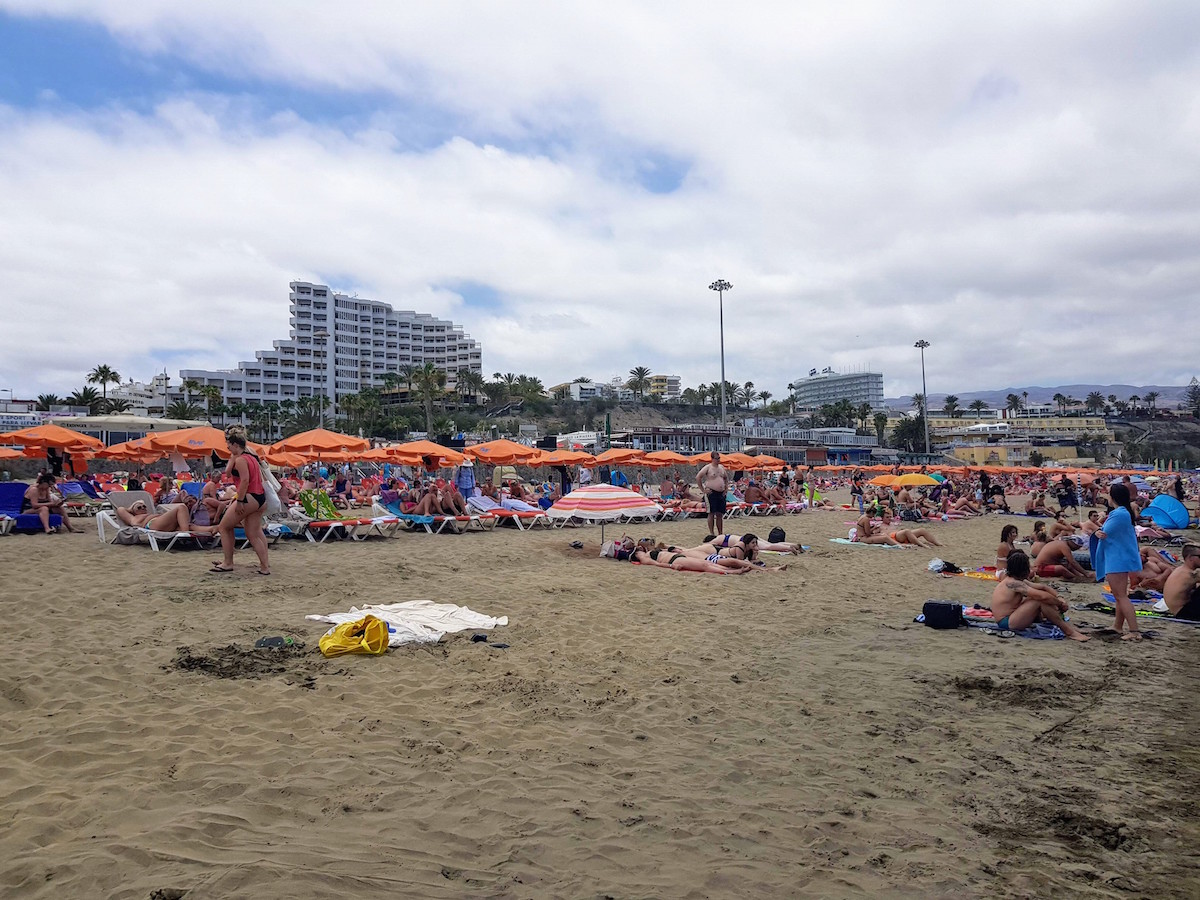 Strand von Playa del Ingles