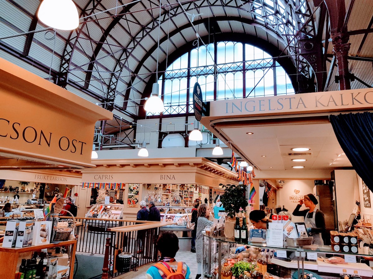 Saluhallen - Die Markthalle in Göteborg