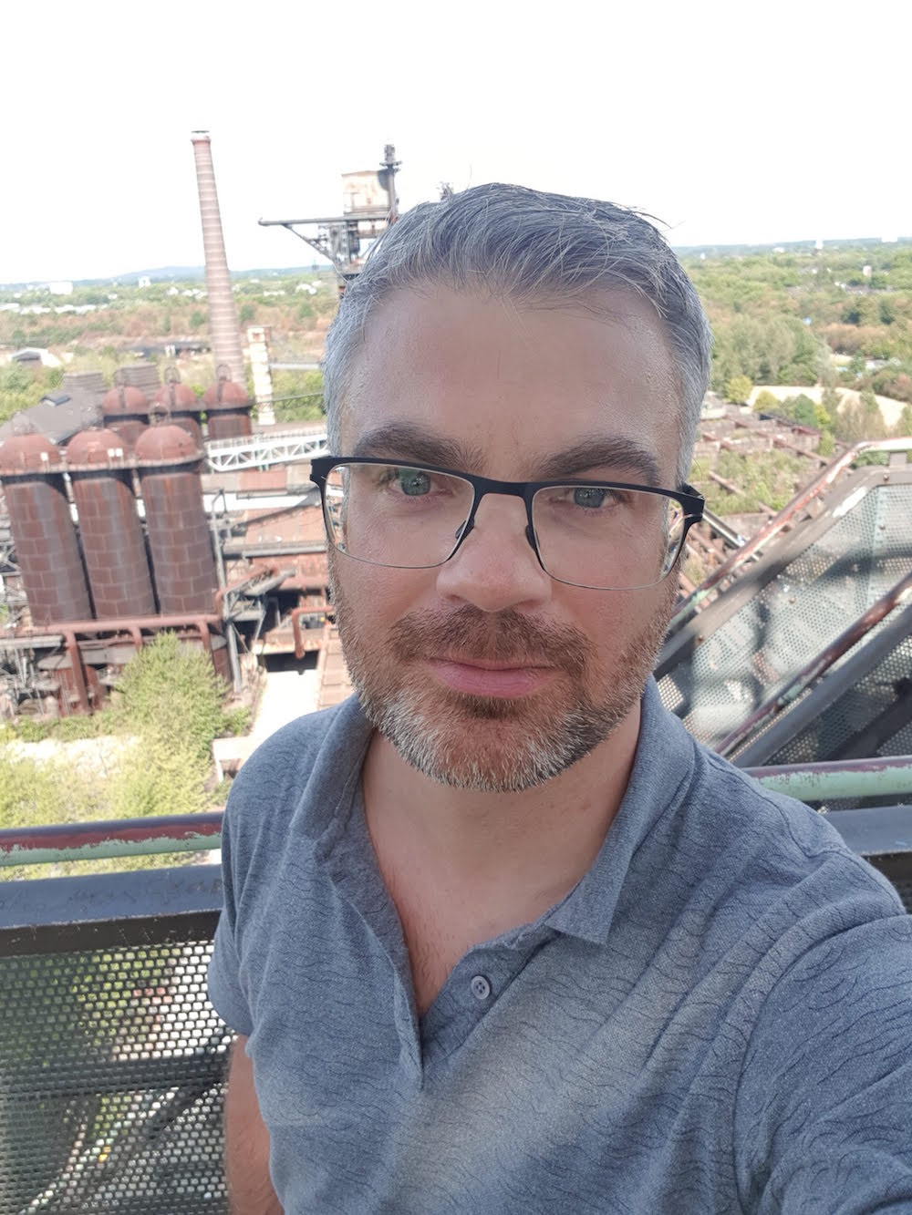 Ausflug zum Landschaftspark Duisburg bei über 30 Grad