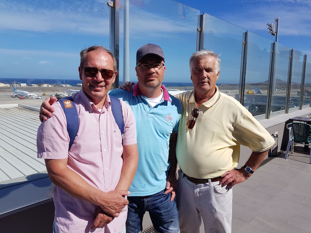 Mit meinem Vater auf Gran Canaria