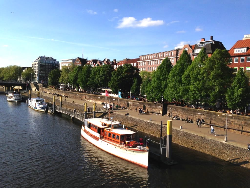 Weserpromenade: Mein Lieblingsort in Bremen