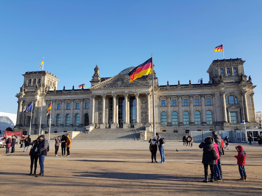 Besuch im Bundestag mit Plenardebatte