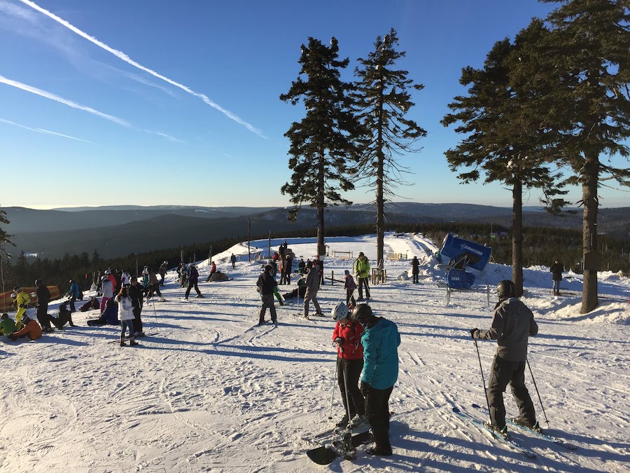 Schwule Reisen im Harz: Skifahren im Winter!