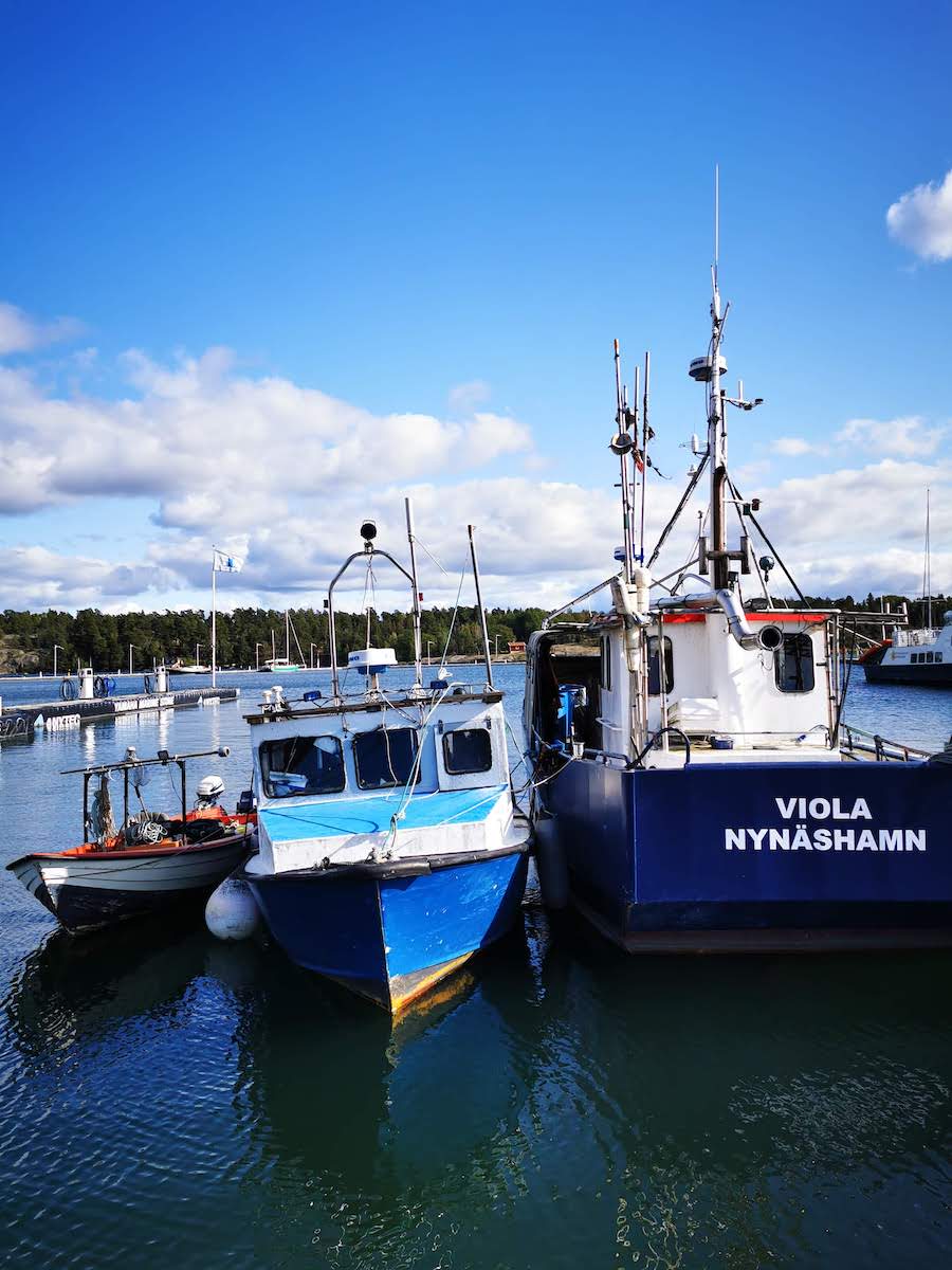 Hafen Nynäshamn: Herrliches, skandinavisches Flair
