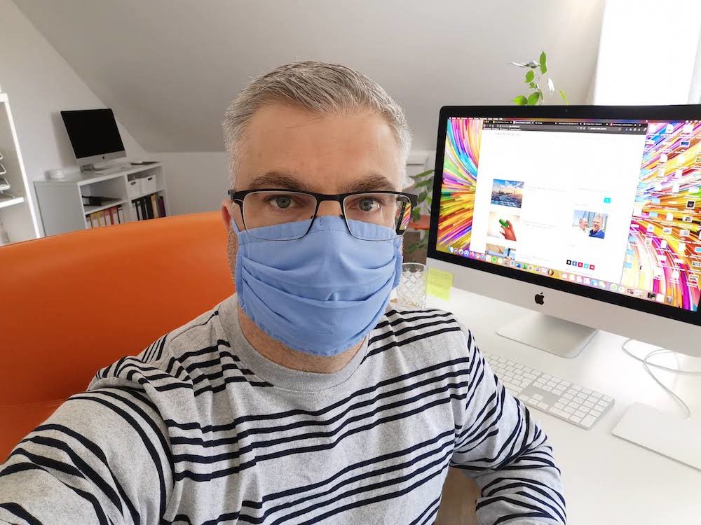 Corona-Masken: Gay-Mundschutz in Regenbogenfarben