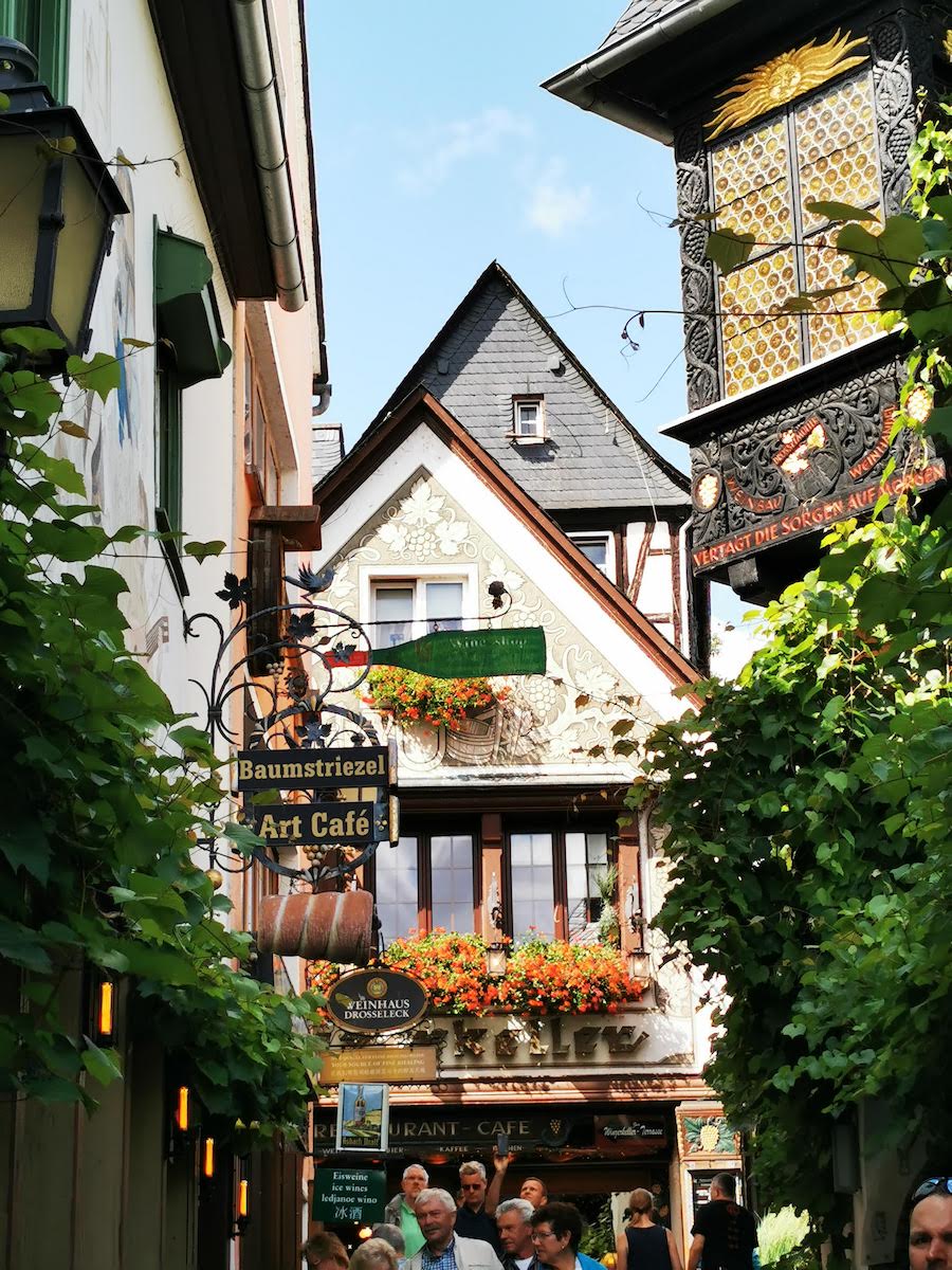 Die Drosselgasse in Rüdesheim am Rhein