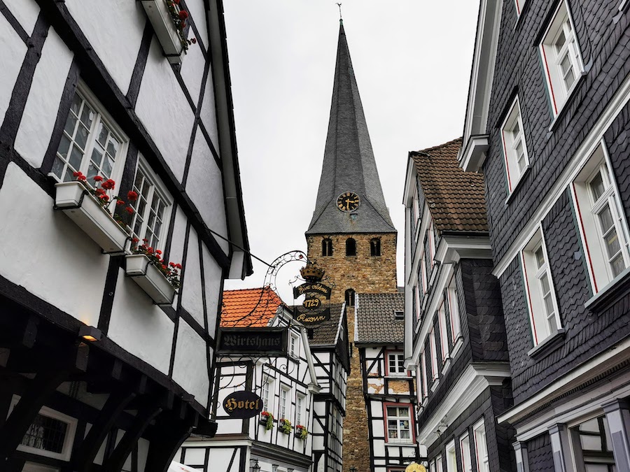 "Malerwinkel" in der Altstadt von Hattingen