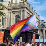 Gaypride Hannover vor der Oper