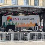 Bühne beim Hannover CSD