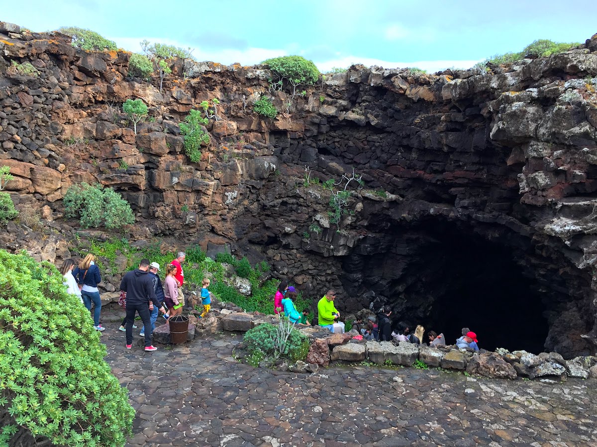 Eingang zur Cueva de los Verdes