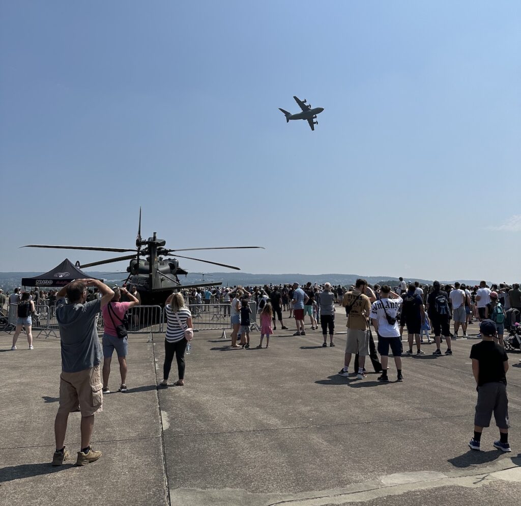Die Flugschau war für mich das Highlight beim Tag des Bundeswehr 2023 in Bückeburg