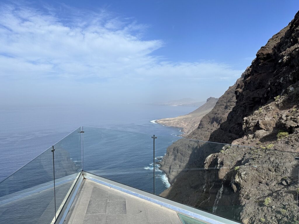Mirador del Balcon - Gläserne Aussichtsplattform auf Gran Canaria