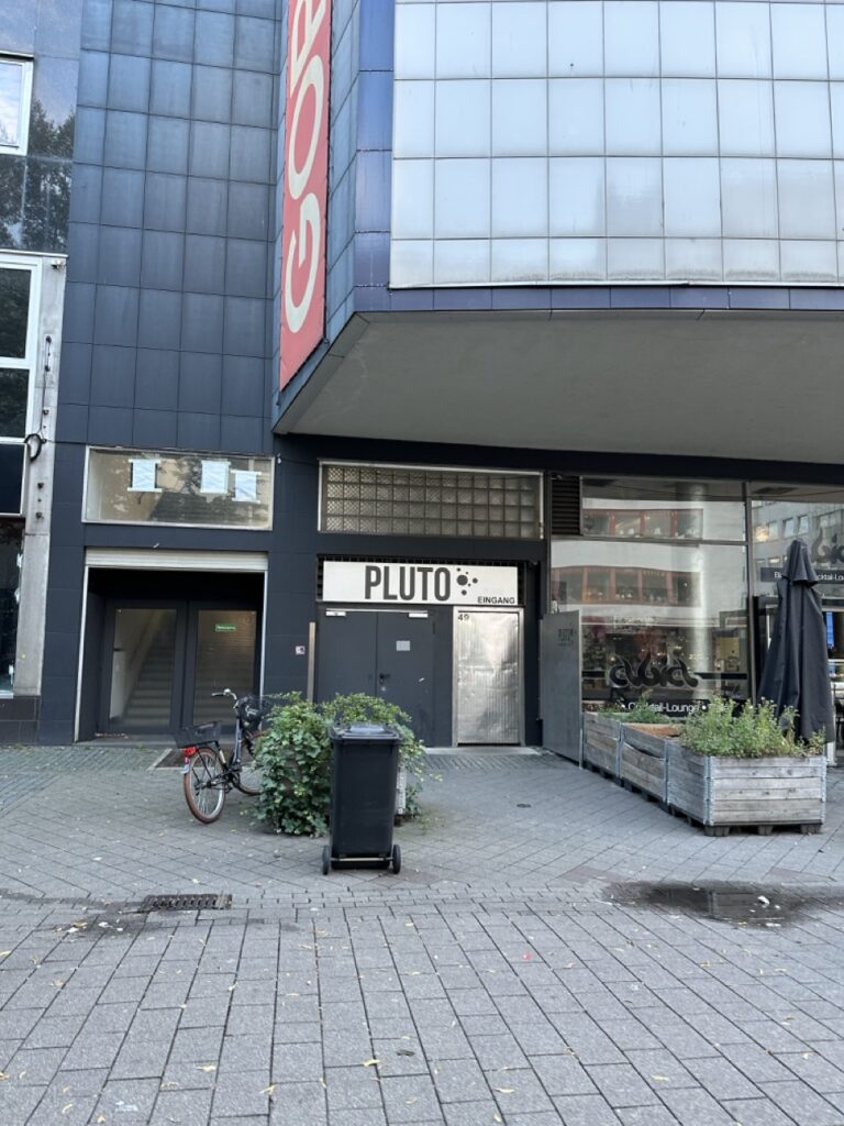 Pluto Sauna in Essen - Außenansicht