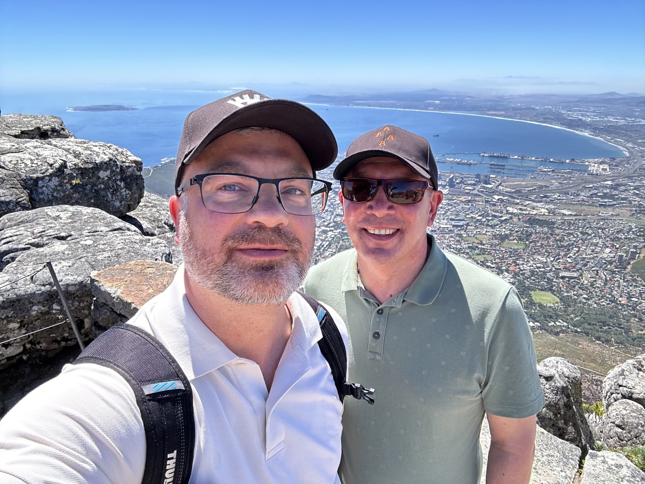 Obligatorisches Selfie auf dem Tafelberg