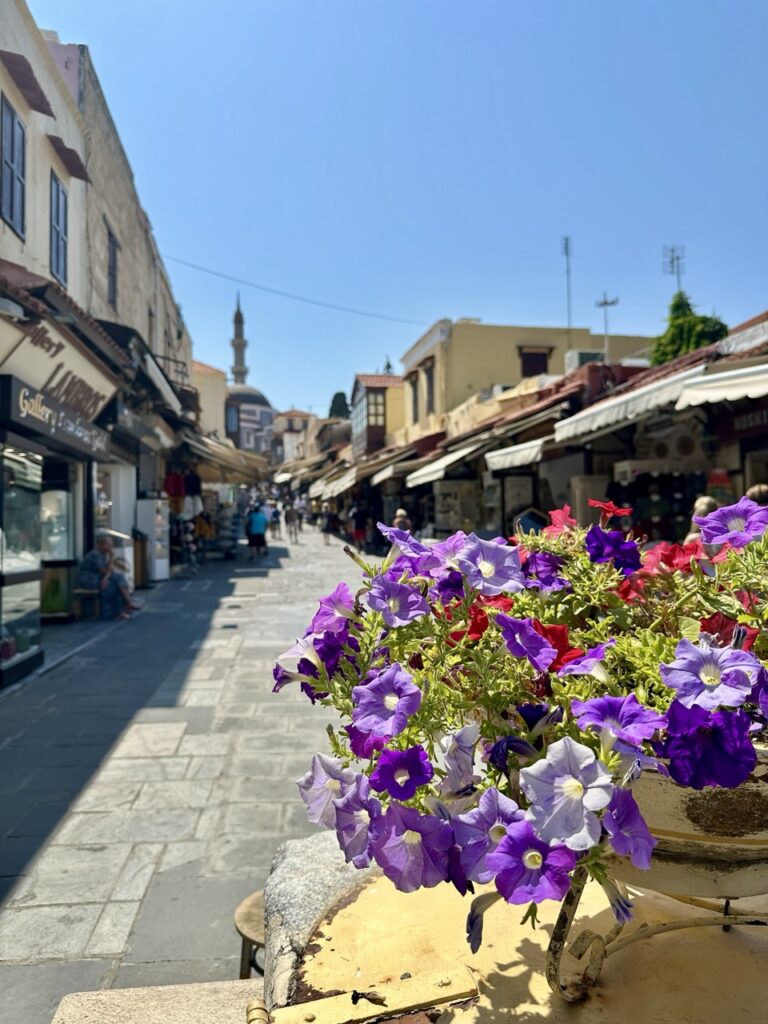 Sokratous-Straße Rhodos