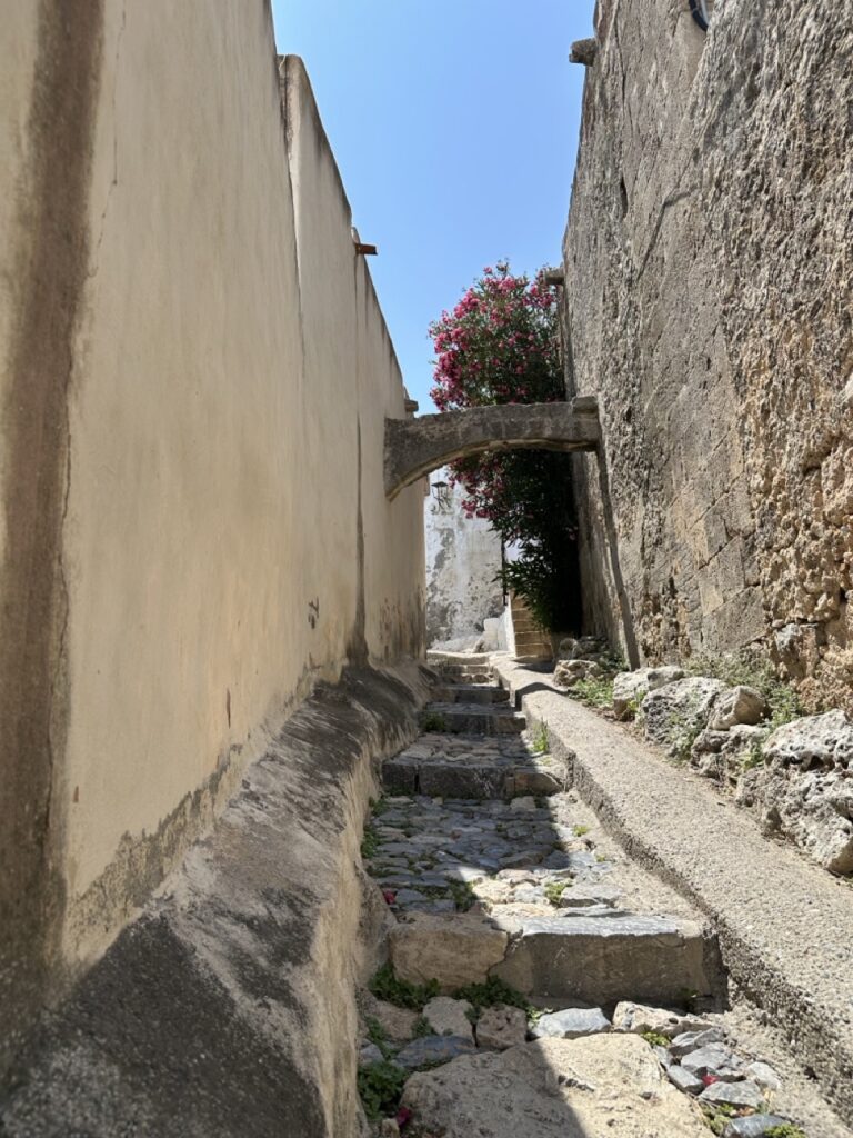 Treppen in Lindos