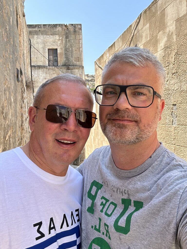 Gay Couple Lindos