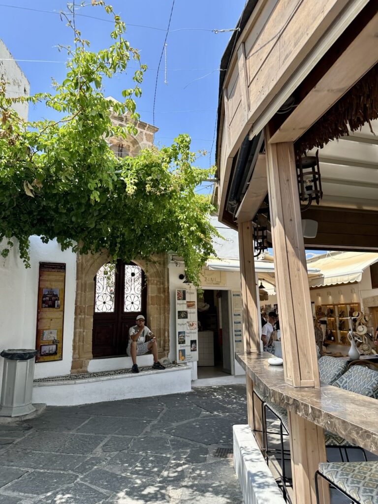 Andenken kaufen: Souvenirläden in Lindos