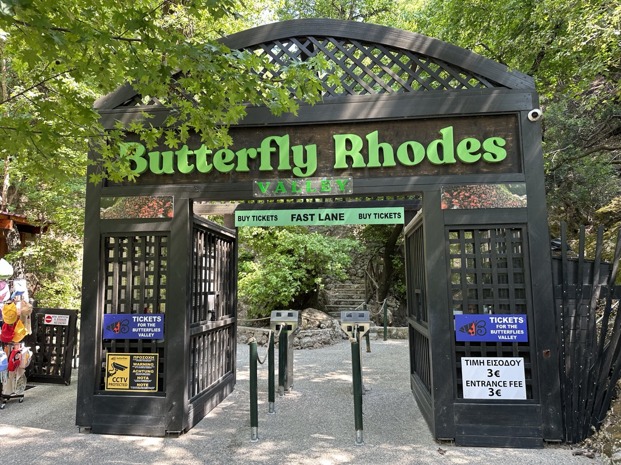 Schmetterlingstal auf Rhodos