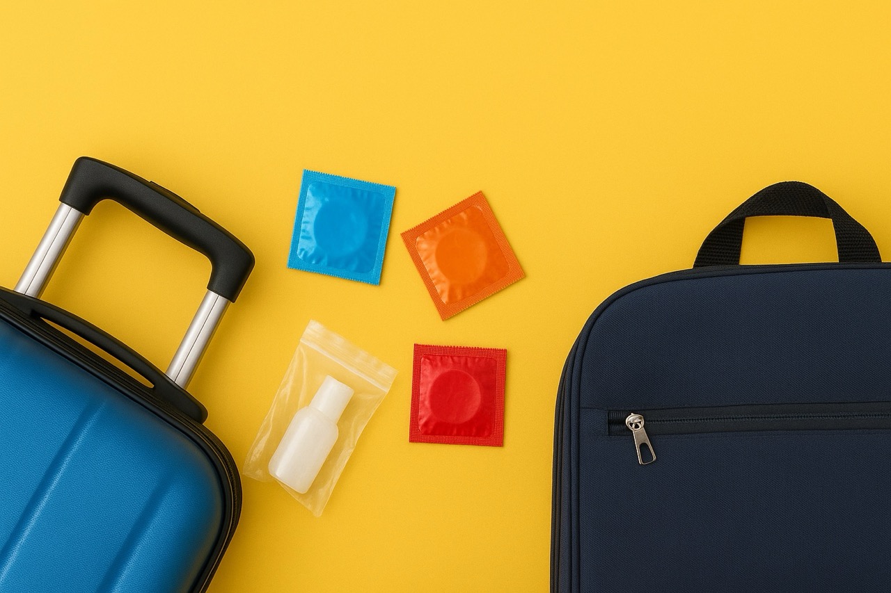Kondome in Handgepäck oder Koffer packen?