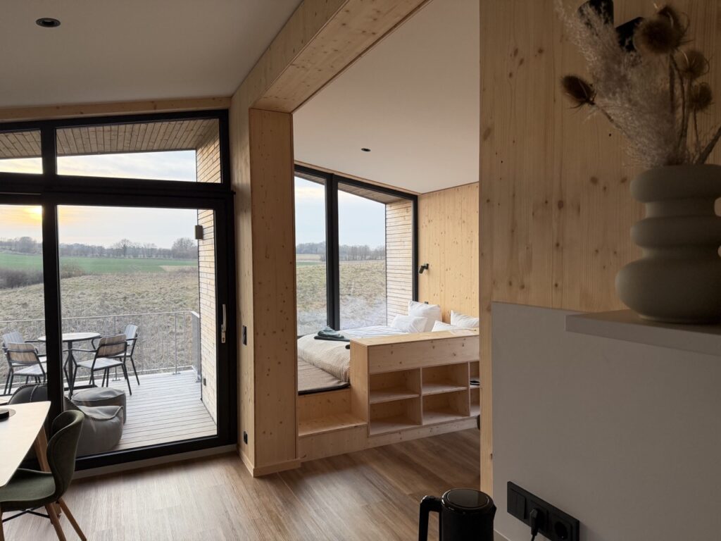 Wohnbereich des Baumhauses